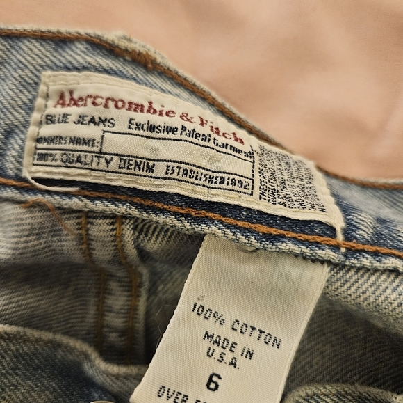 Abercrombie & Fitch Jeans Emma Bootcut Midrise Medium Wash Stretch Denim Women 6 - Picture 5 of 7